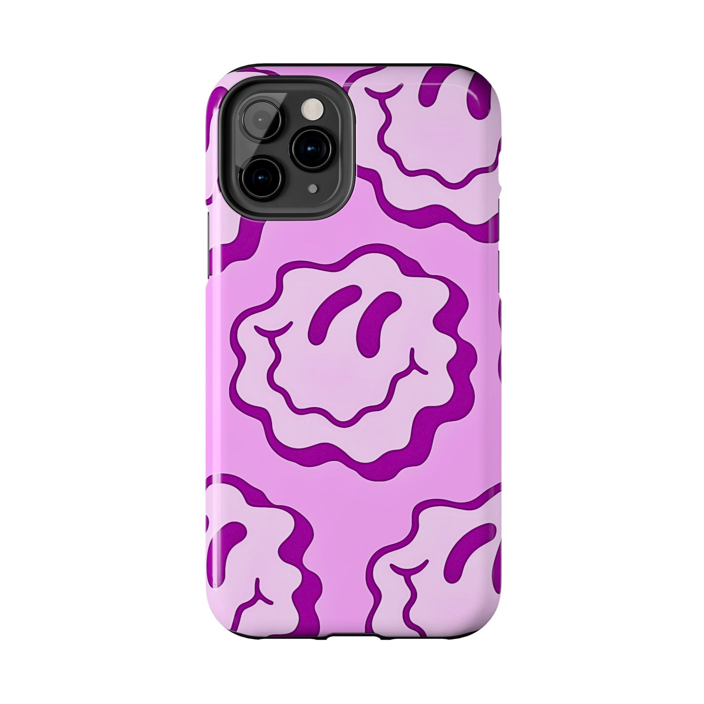 Waving Smile Preppy Pinky Tough Phone Case | Aesthetic