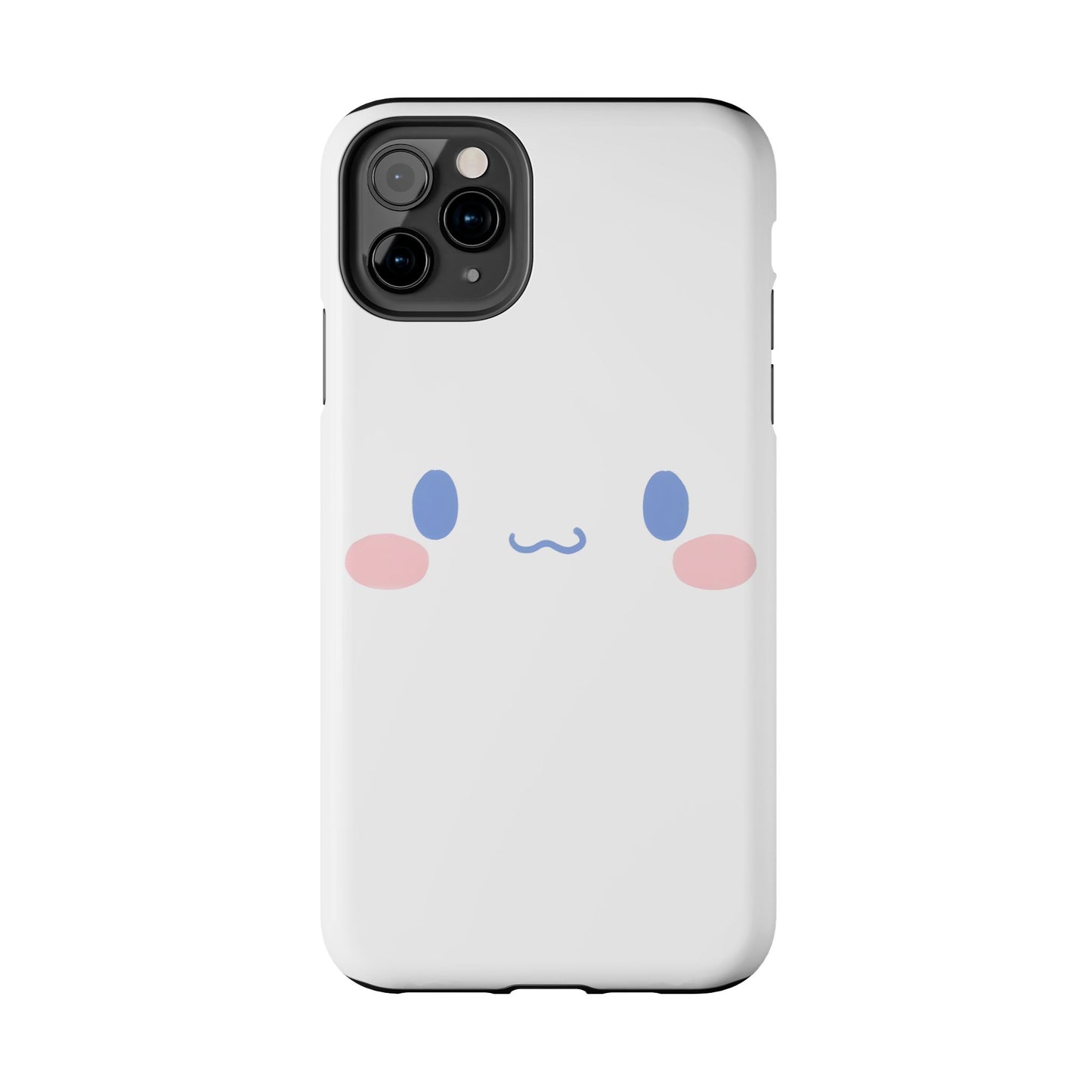 Sanrio Cinnamoroll Cute Face Pastel Kawaii Minimal Tough Phone Case | Cartoons