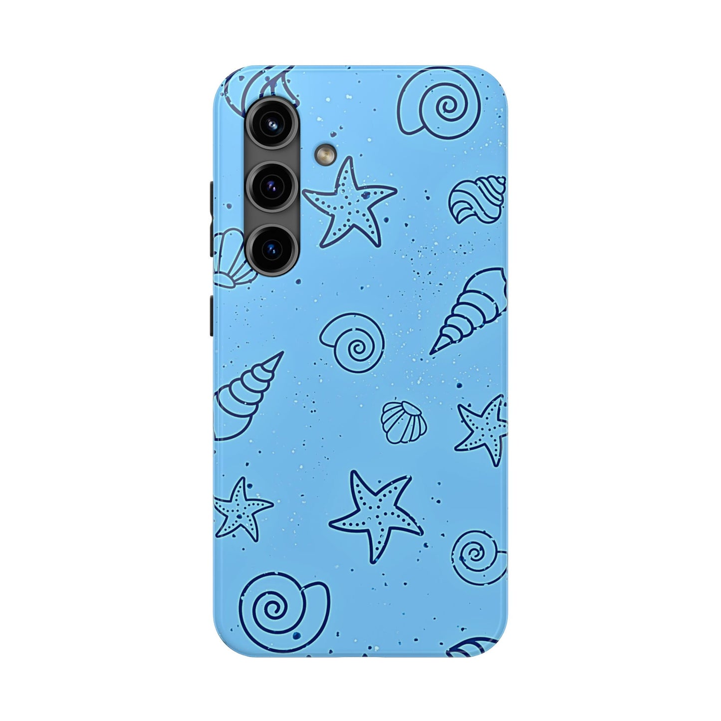 Funda resistente para teléfono Shells azul claro | Estética