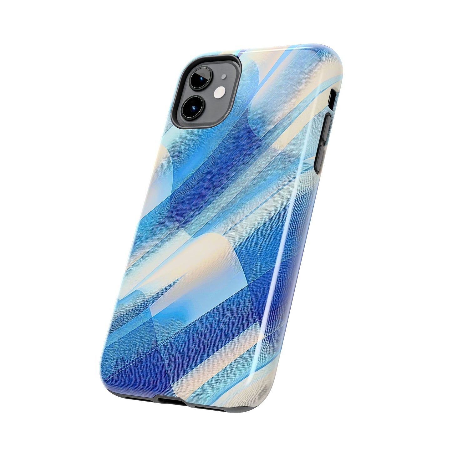 Pastel Plaid Pattern Clean Tough Phone Case | Aesthetic