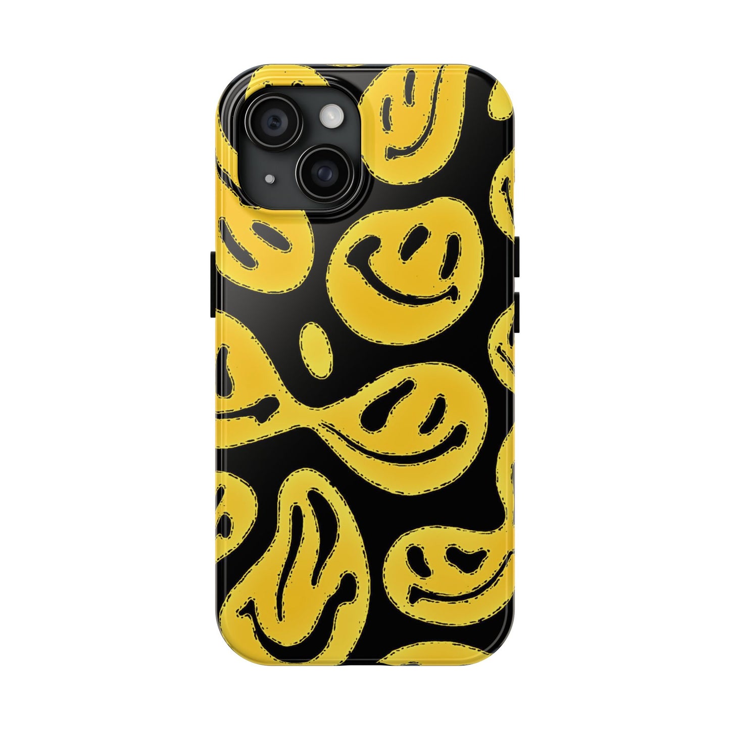 Colorful Trippy Smiley Face (Version 1) Tough Phone Case | Aesthetic