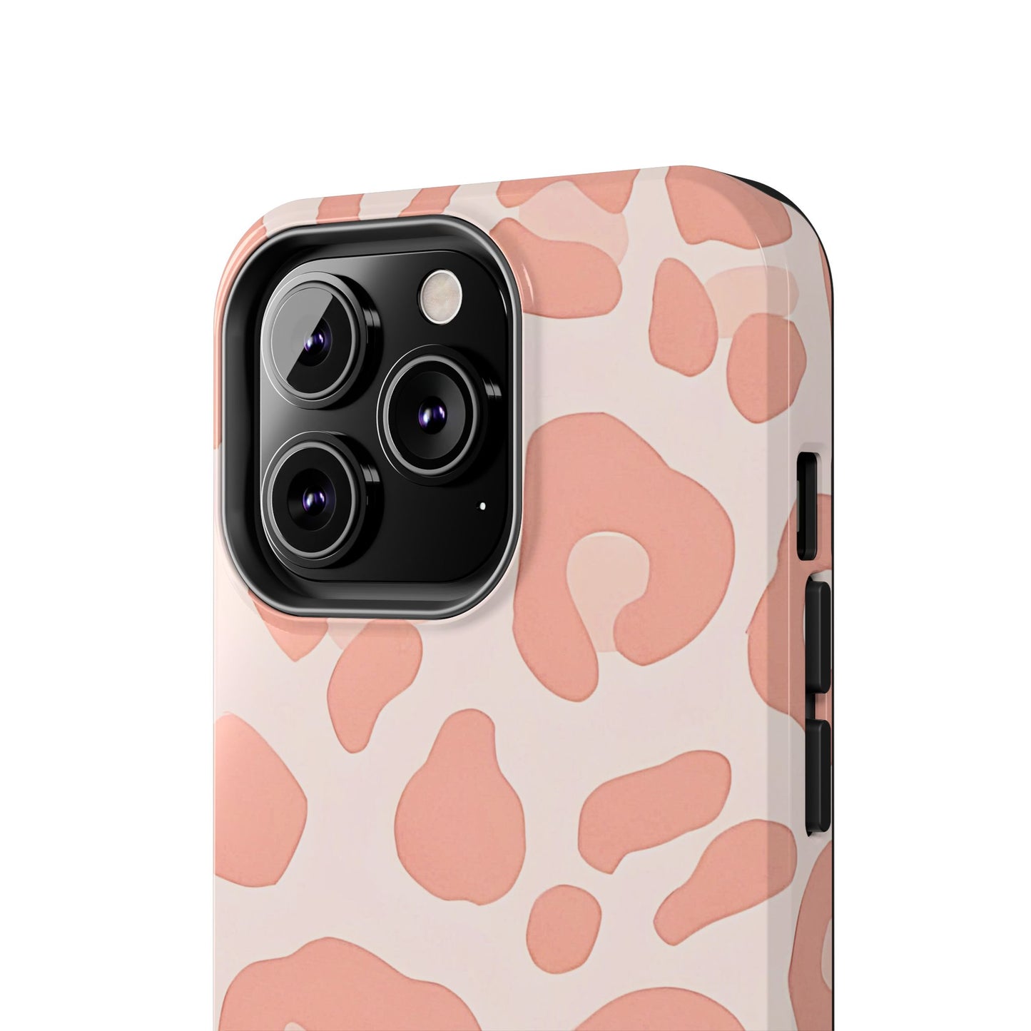 Funda resistente para teléfono con estampado de leopardo rosa preppy | Estética
