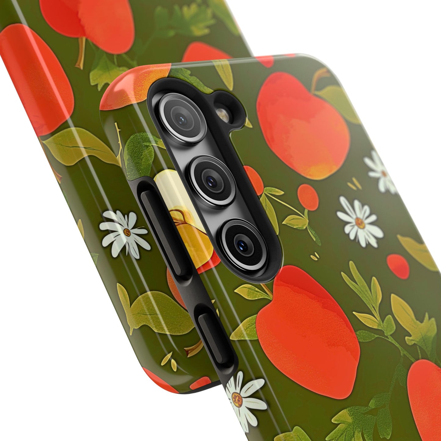 Apple & Berry Garden Pattern Style Tough Phone Case/Cover | Aesthetic