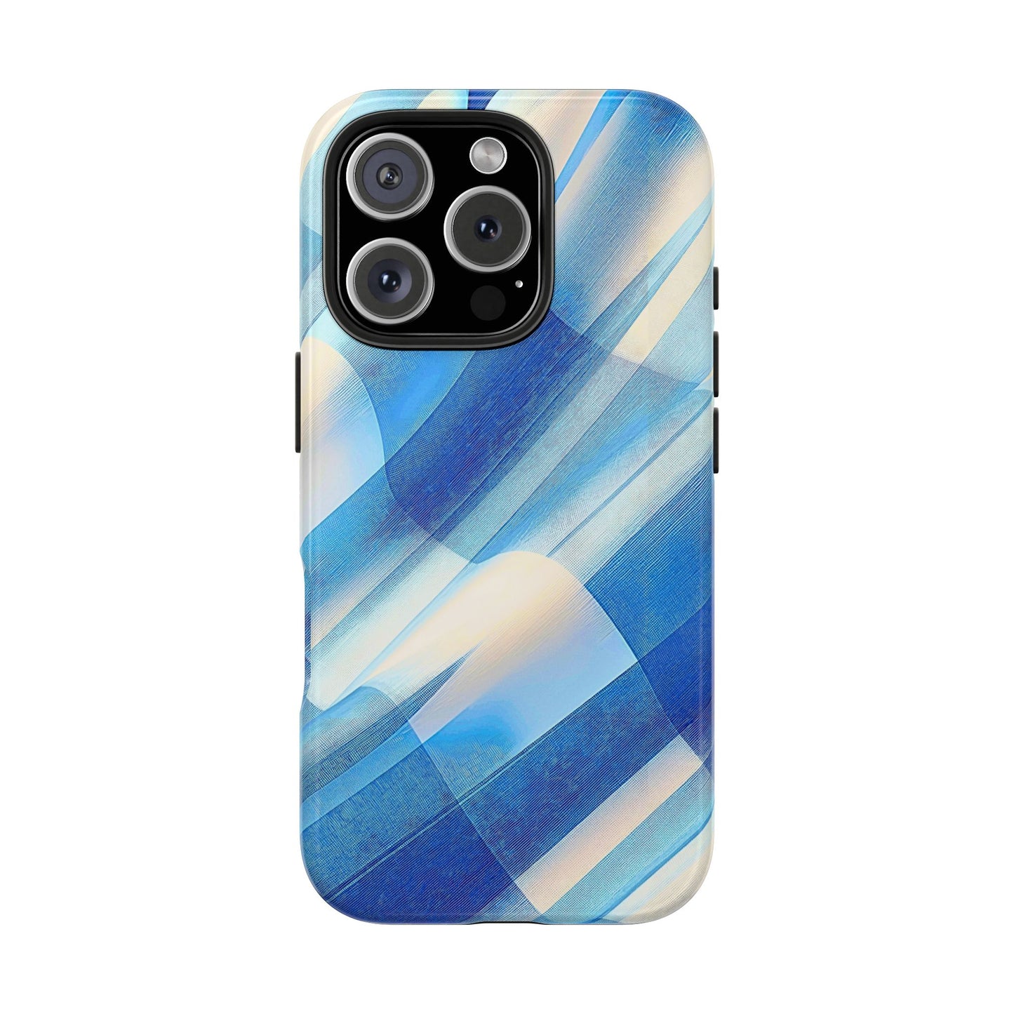 Pastel Plaid Pattern Clean Tough Phone Case | Aesthetic