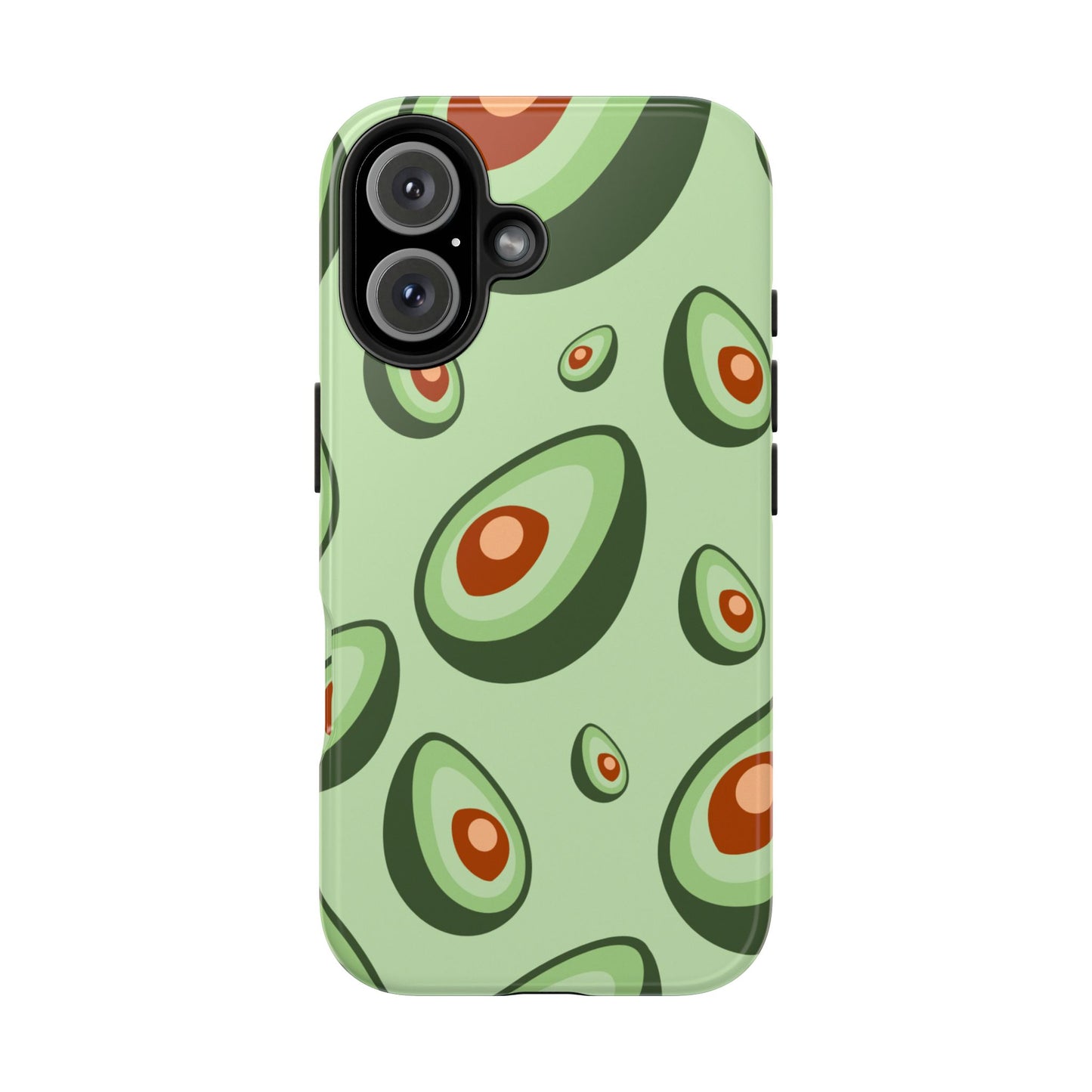 Trendy Avocado Pattern Green Aesthetic Minimal Fruit Phone Case | Food