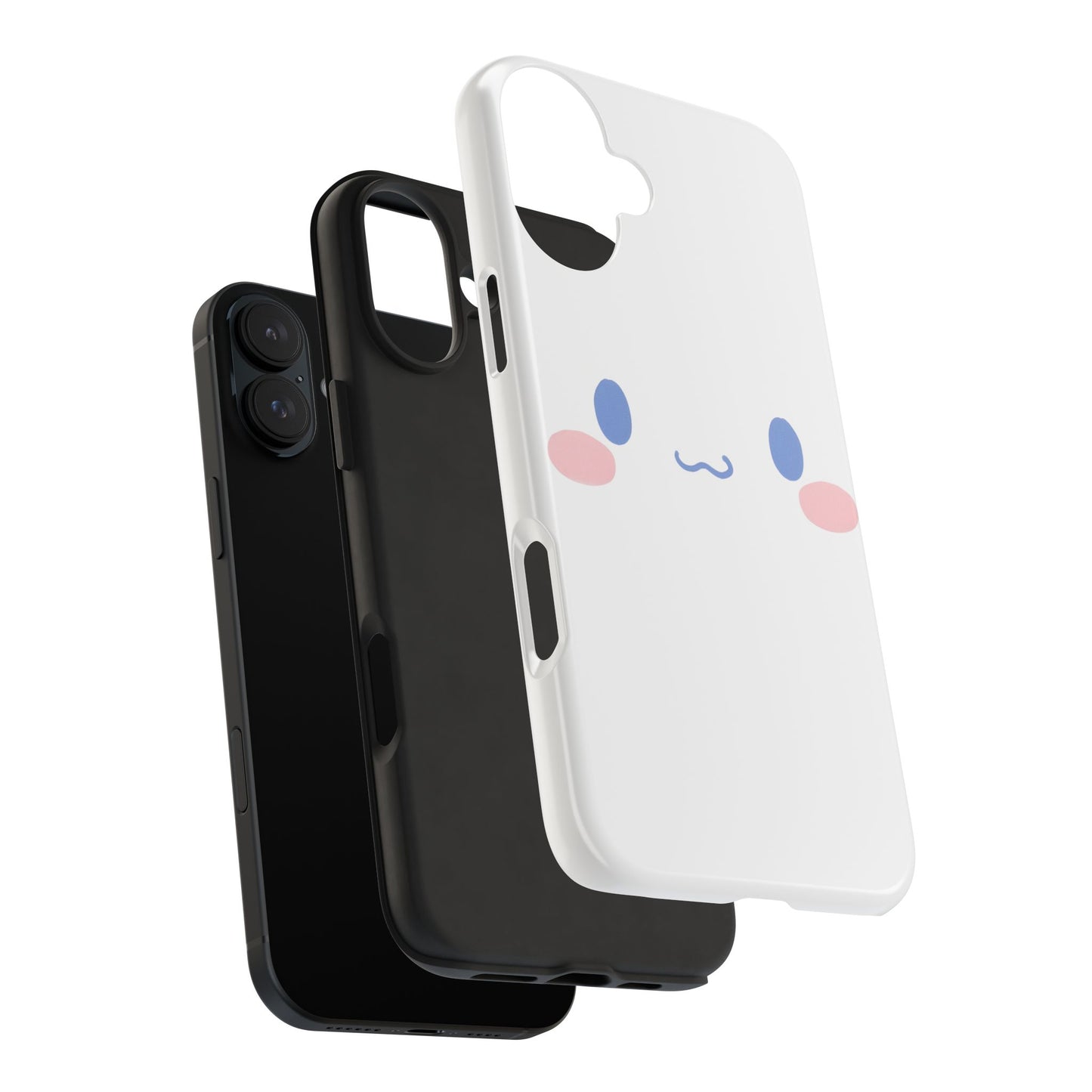 Sanrio Cinnamoroll Cute Face Pastel Kawaii Minimal Tough Phone Case | Cartoons