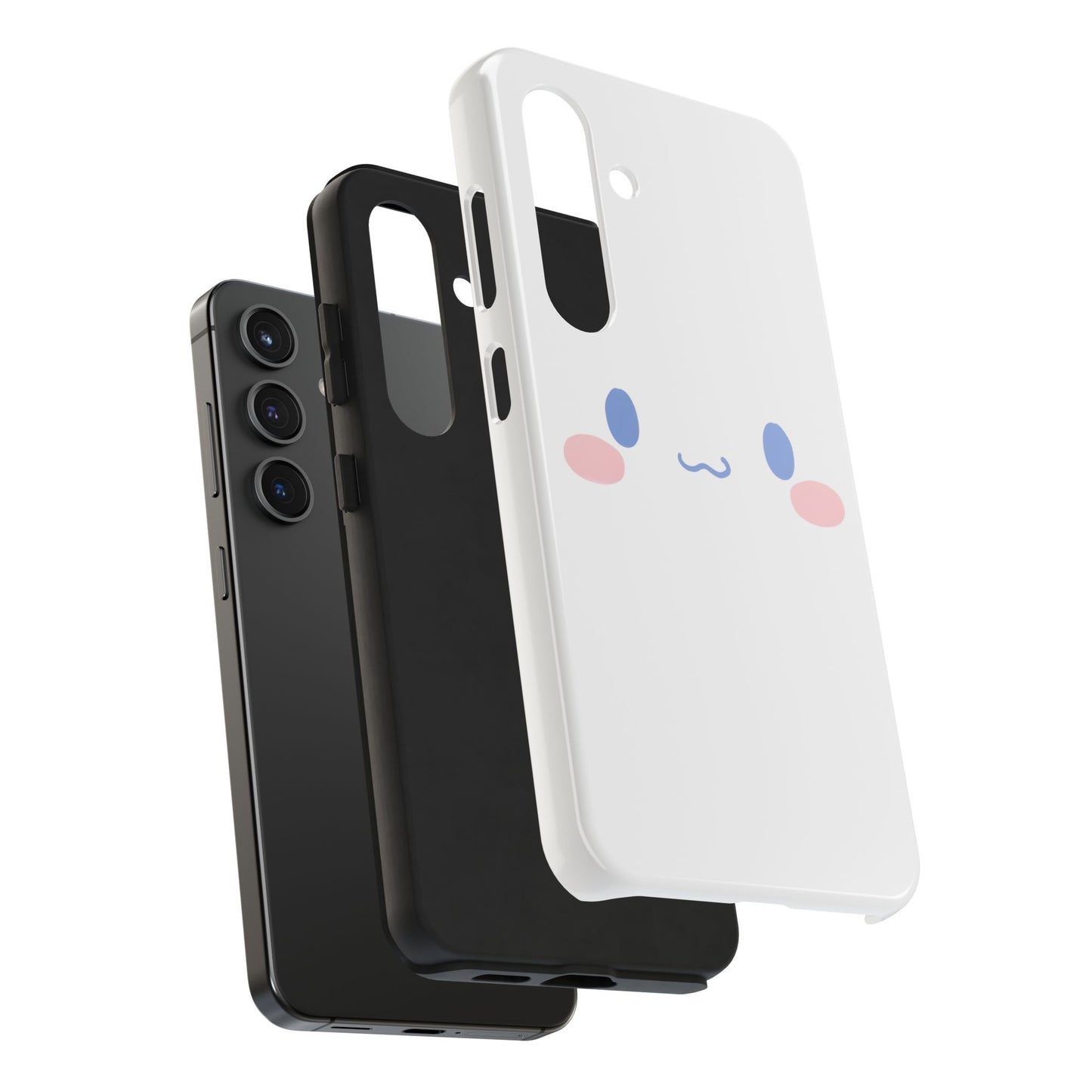 Sanrio Cinnamoroll Cute Face Pastel Kawaii Minimal Tough Phone Case | Cartoons