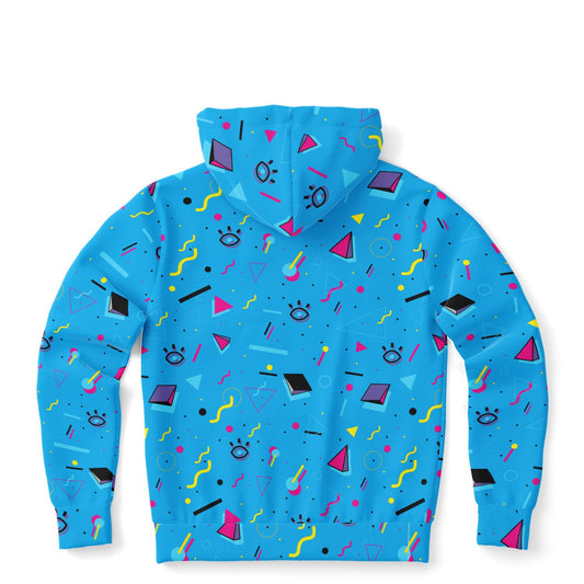 Rad Palm Blue Monday Zip Up Hoodie