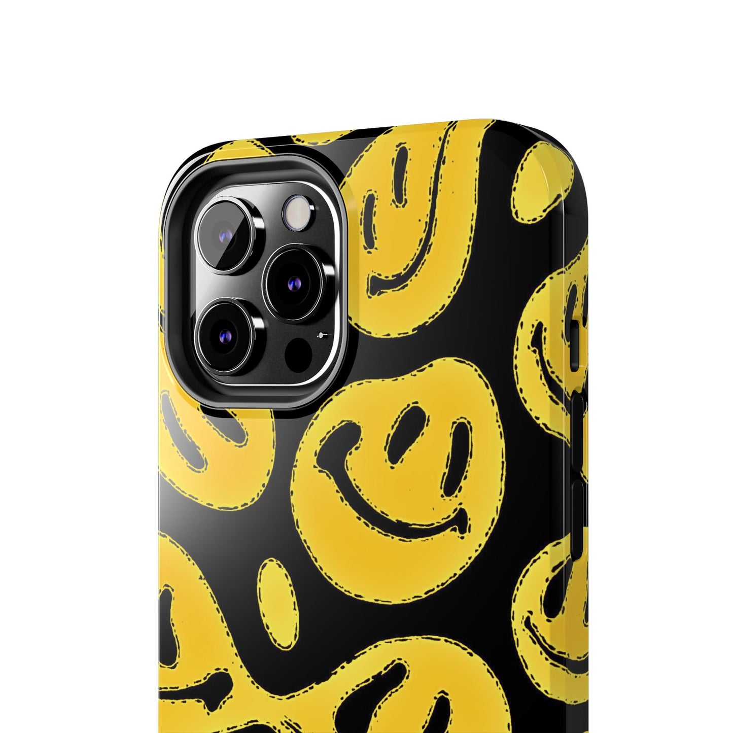 Colorful Trippy Smiley Face (Version 1) Tough Phone Case | Aesthetic