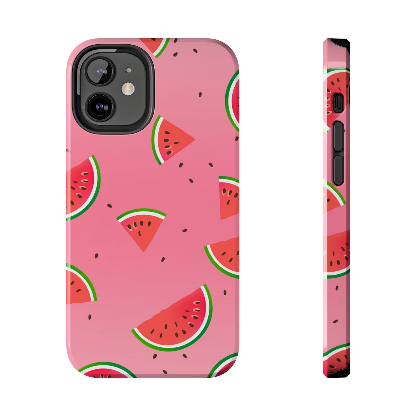 Pink and Red Gradient Watermelon Tough Phone Case | Food