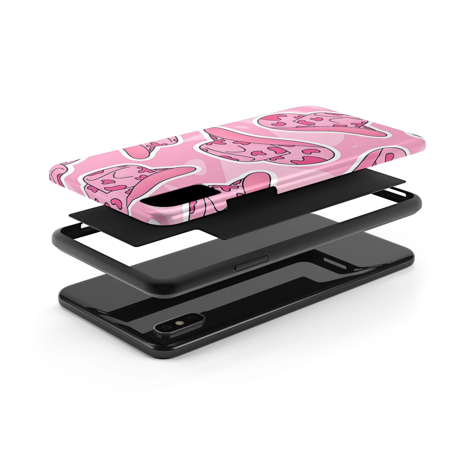 Pink Cowboy Hat Preppy Tough Phone Case | Aesthetic