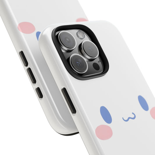 Sanrio Cinnamoroll Cute Face Pastel Kawaii Minimal Tough Phone Case | Cartoons