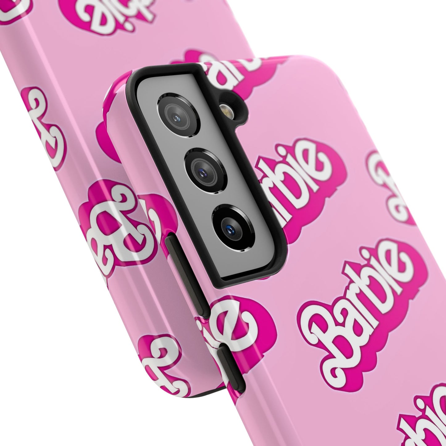 Retro Style Barbie Logo Pattern Tough Phone Case/Cover | Aesthetic