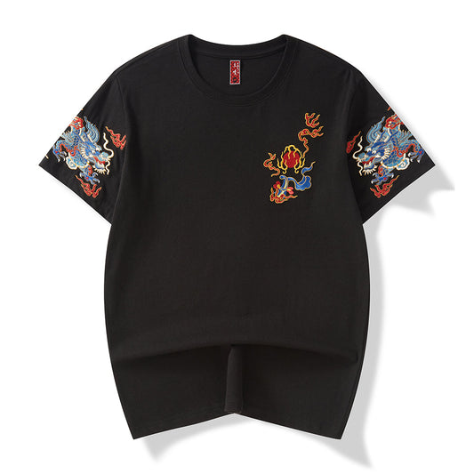KH691 Raging Dragons Embroidery Tee