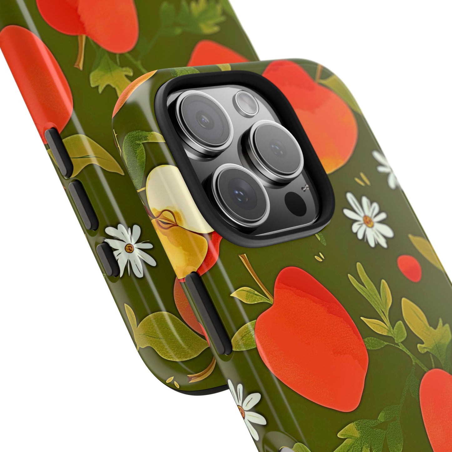 Apple & Berry Garden Pattern Style Tough Phone Case/Cover | Aesthetic