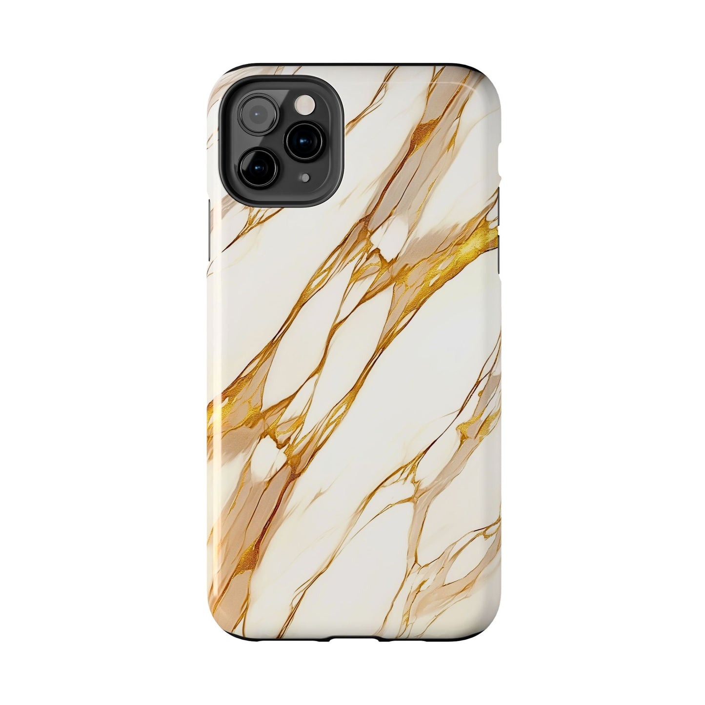 Luxury Marble Gold Vein Texture Pattern Style Tough Phone Case/Cover | Aesthetic