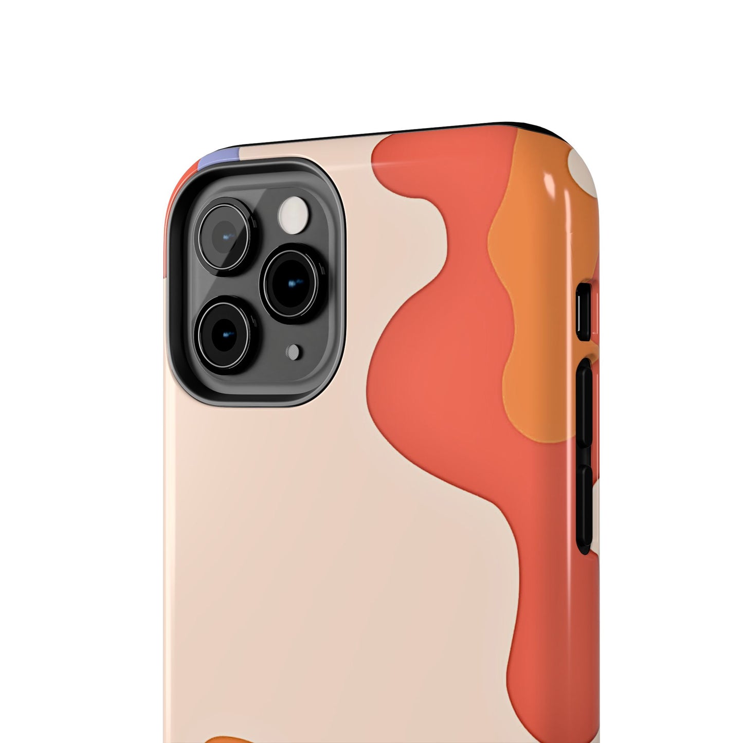 Funda resistente para teléfono con diseño de pastel líquido de verano | Estética