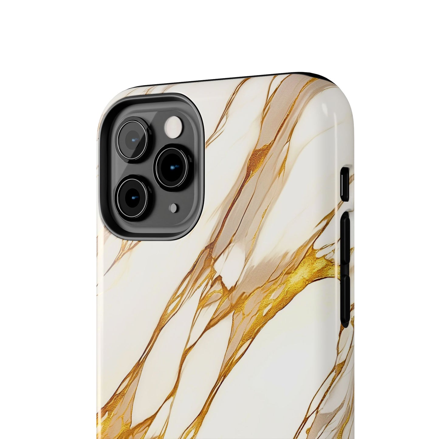 Luxury Marble Gold Vein Texture Pattern Style Tough Phone Case/Cover | Aesthetic
