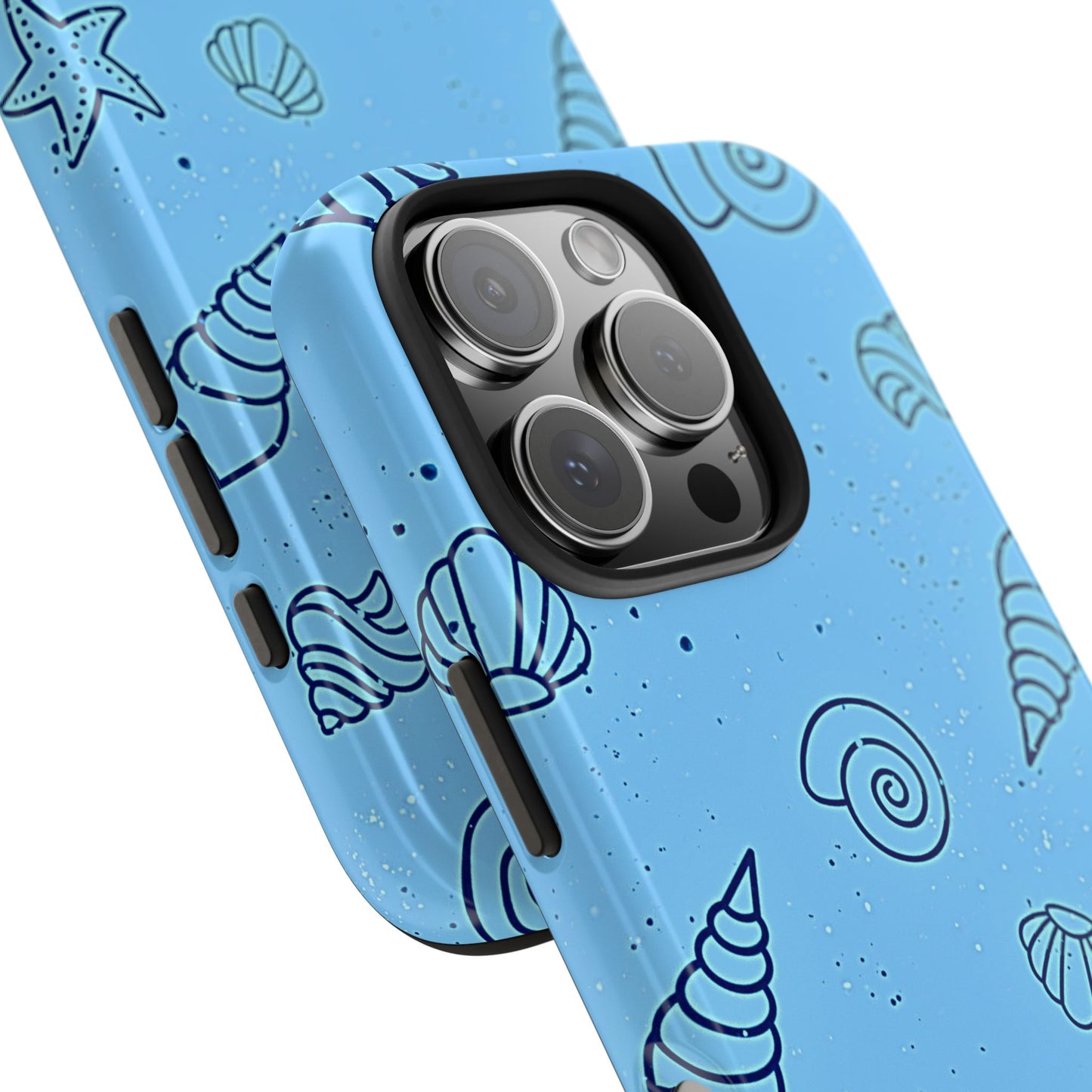 Funda resistente para teléfono Shells azul claro | Estética