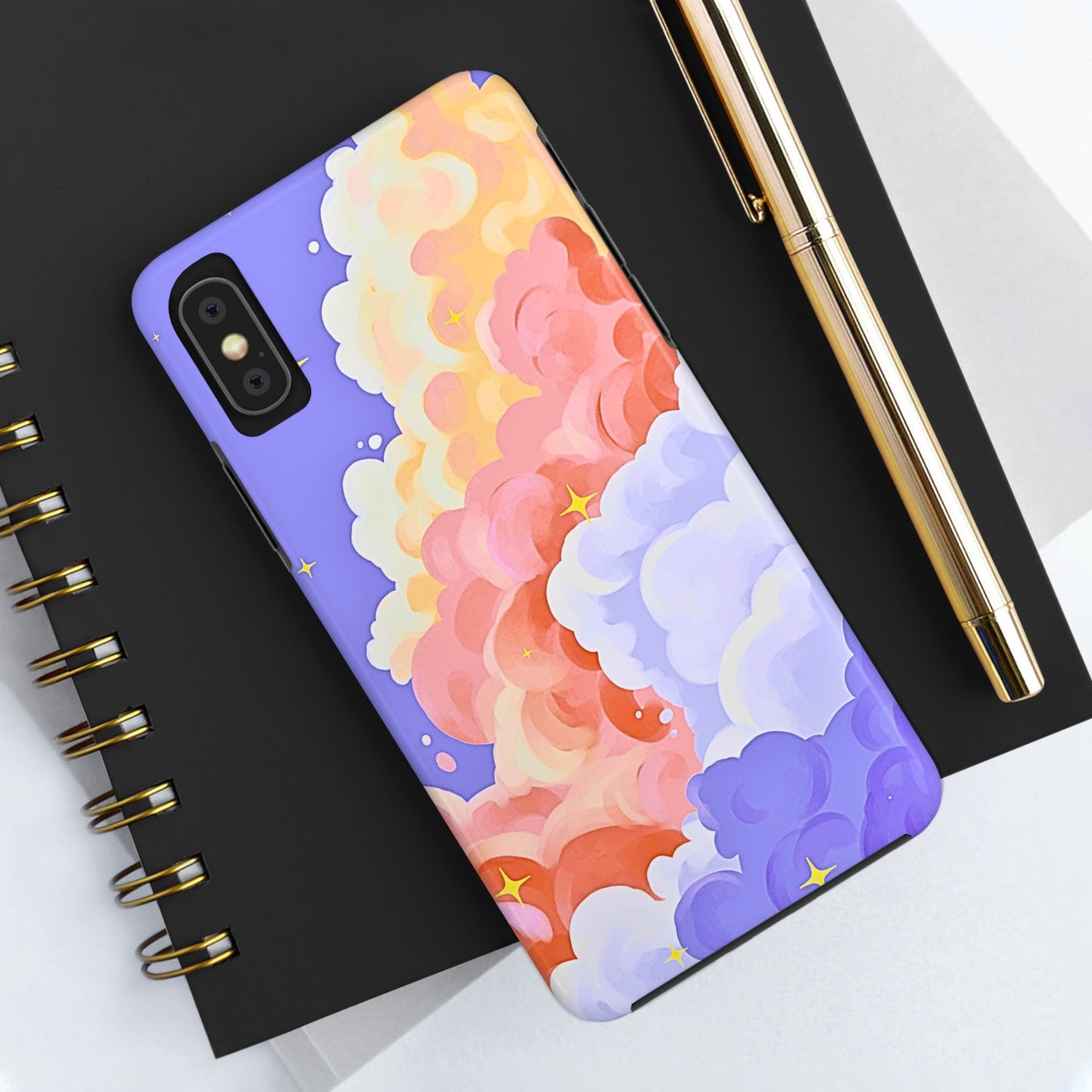Dream Colored Clouds Style Tough Phone Case | Aesthetic