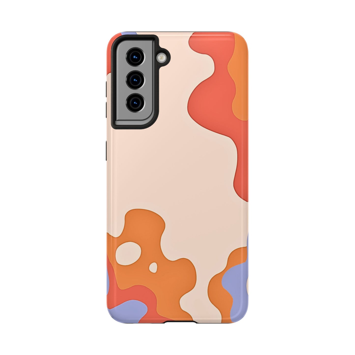 Funda resistente para teléfono con diseño de pastel líquido de verano | Estética