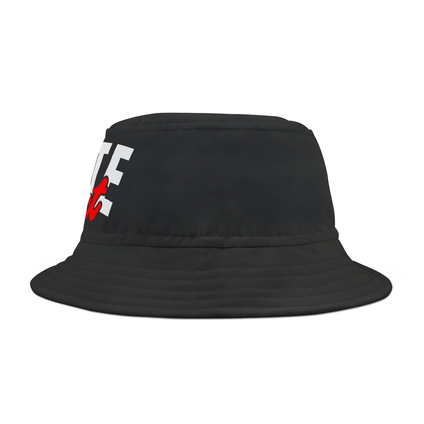 Black Skate Addict Bucket Hat
