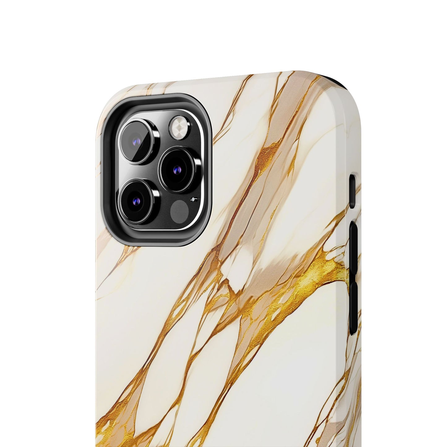 Luxury Marble Gold Vein Texture Pattern Style Tough Phone Case/Cover | Aesthetic