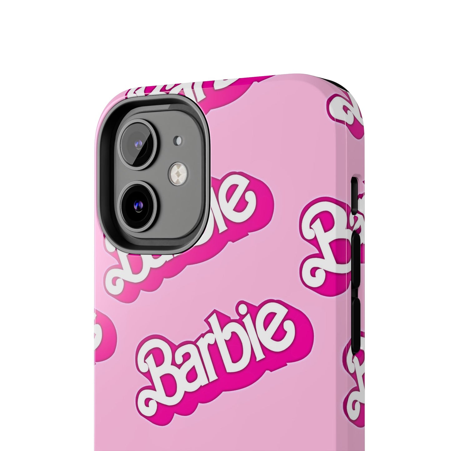 Retro Style Barbie Logo Pattern Tough Phone Case/Cover | Aesthetic