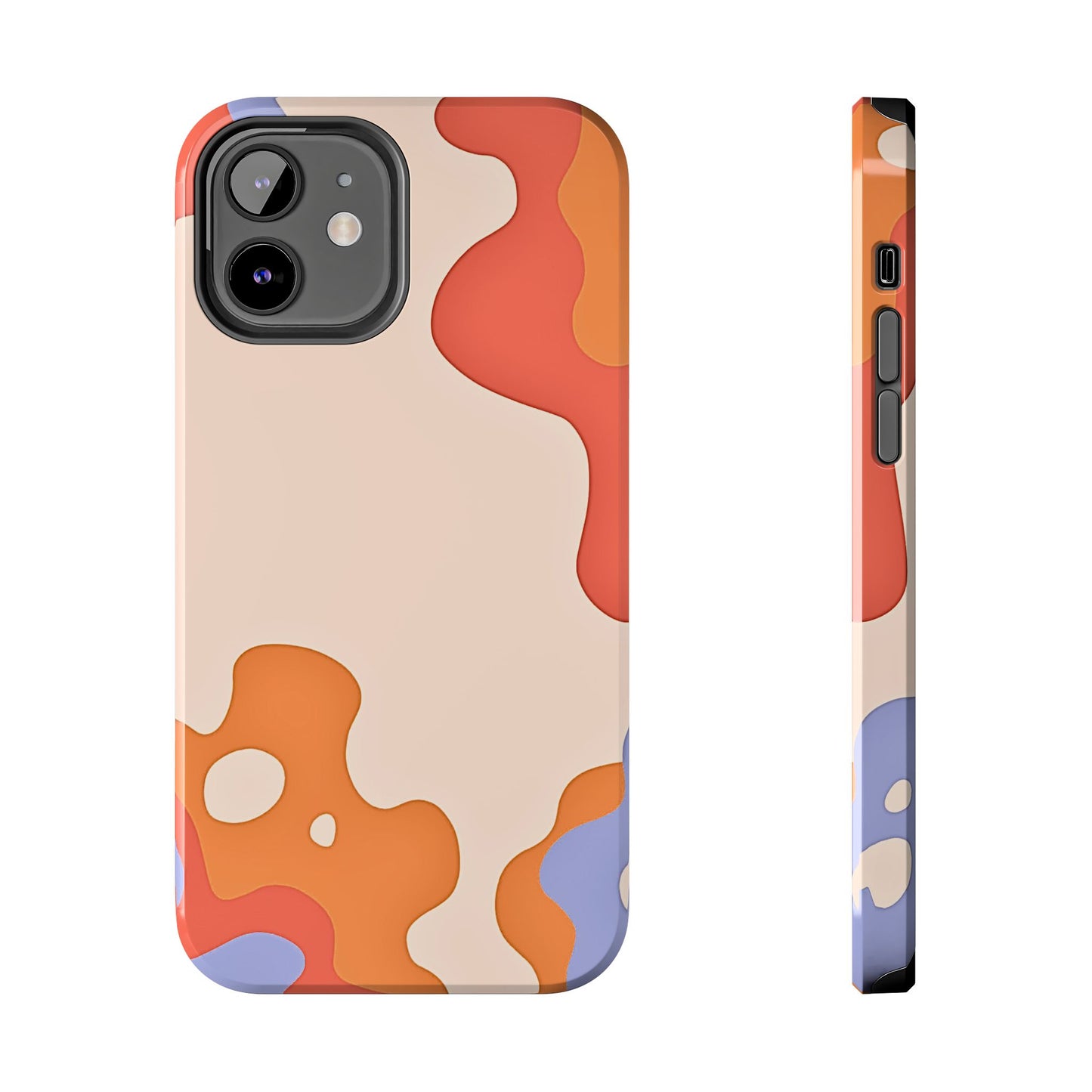 Funda resistente para teléfono con diseño de pastel líquido de verano | Estética