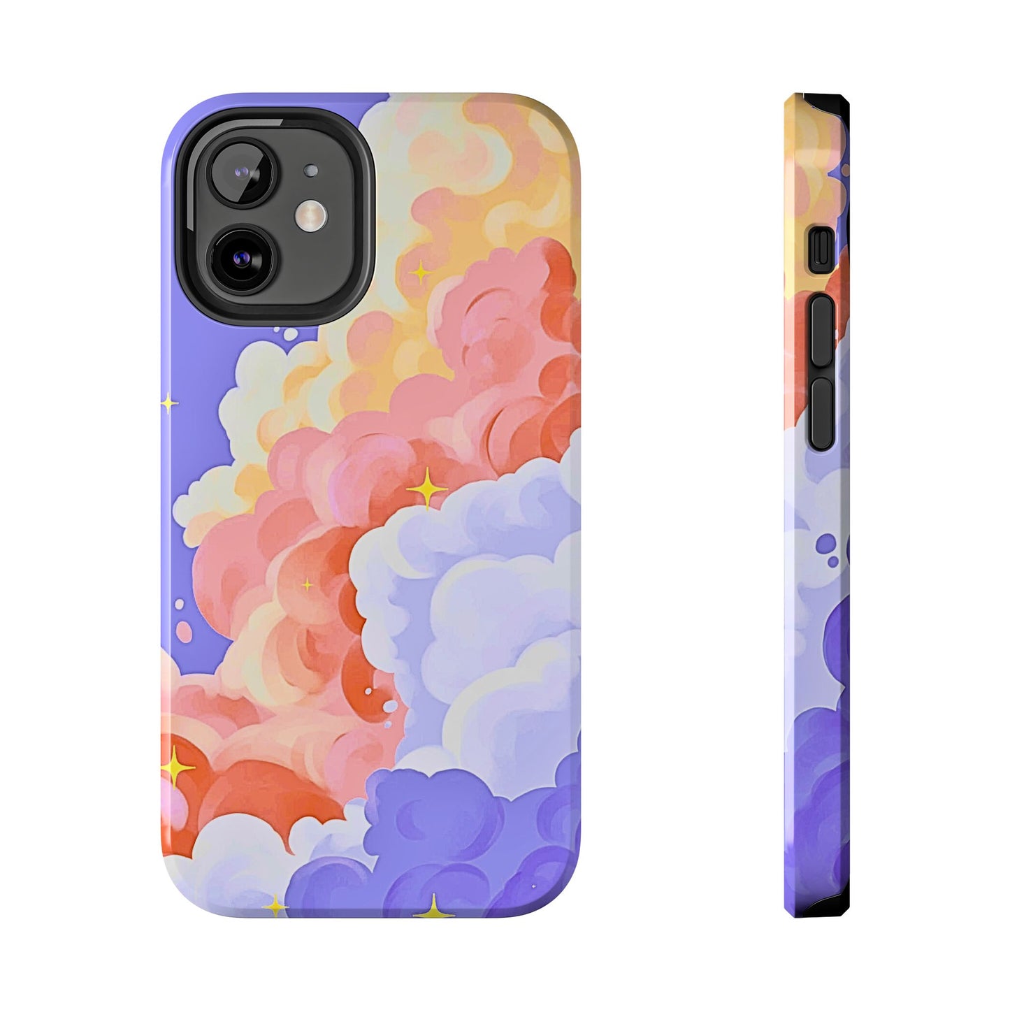 Dream Colored Clouds Style Tough Phone Case | Aesthetic