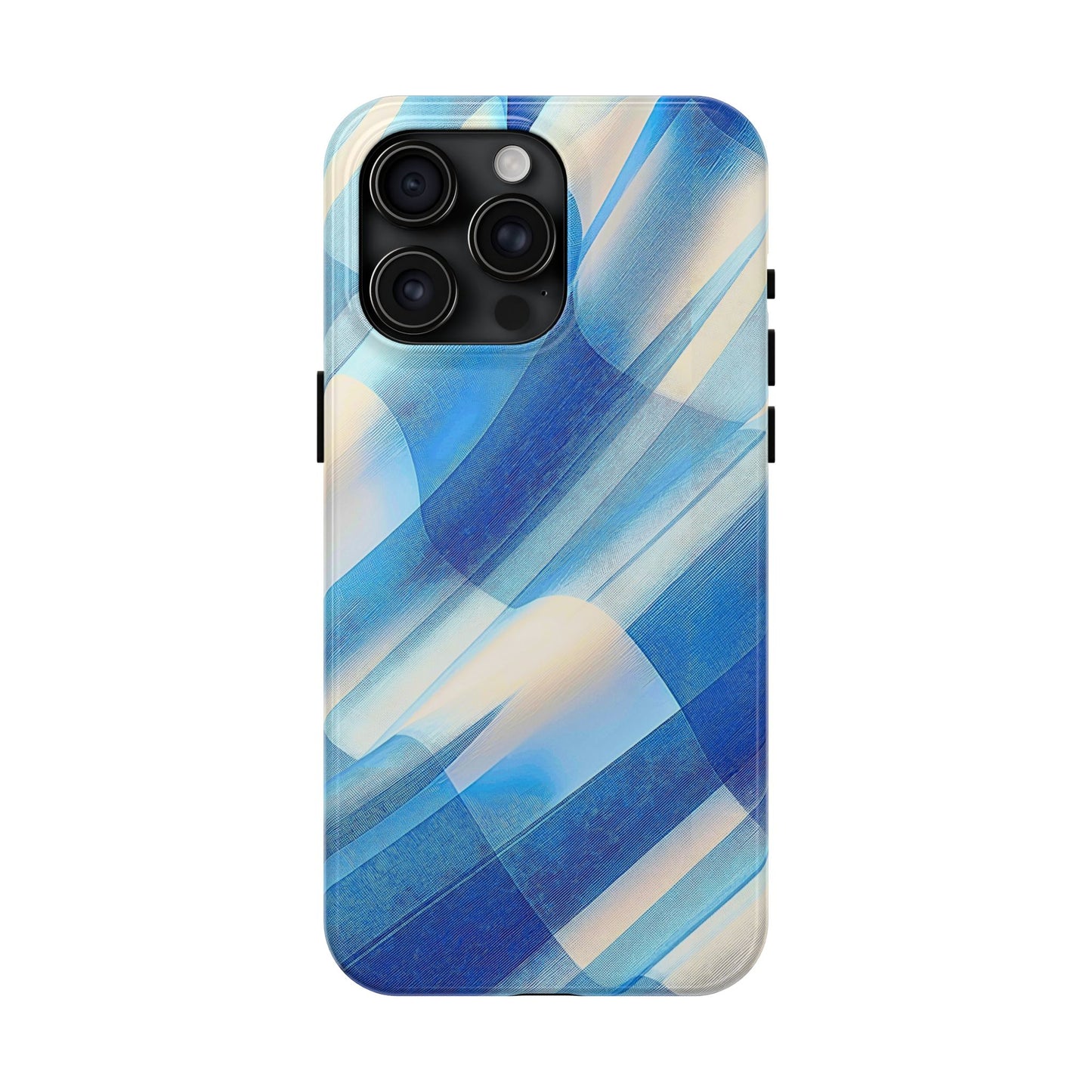 Pastel Plaid Pattern Clean Tough Phone Case | Aesthetic