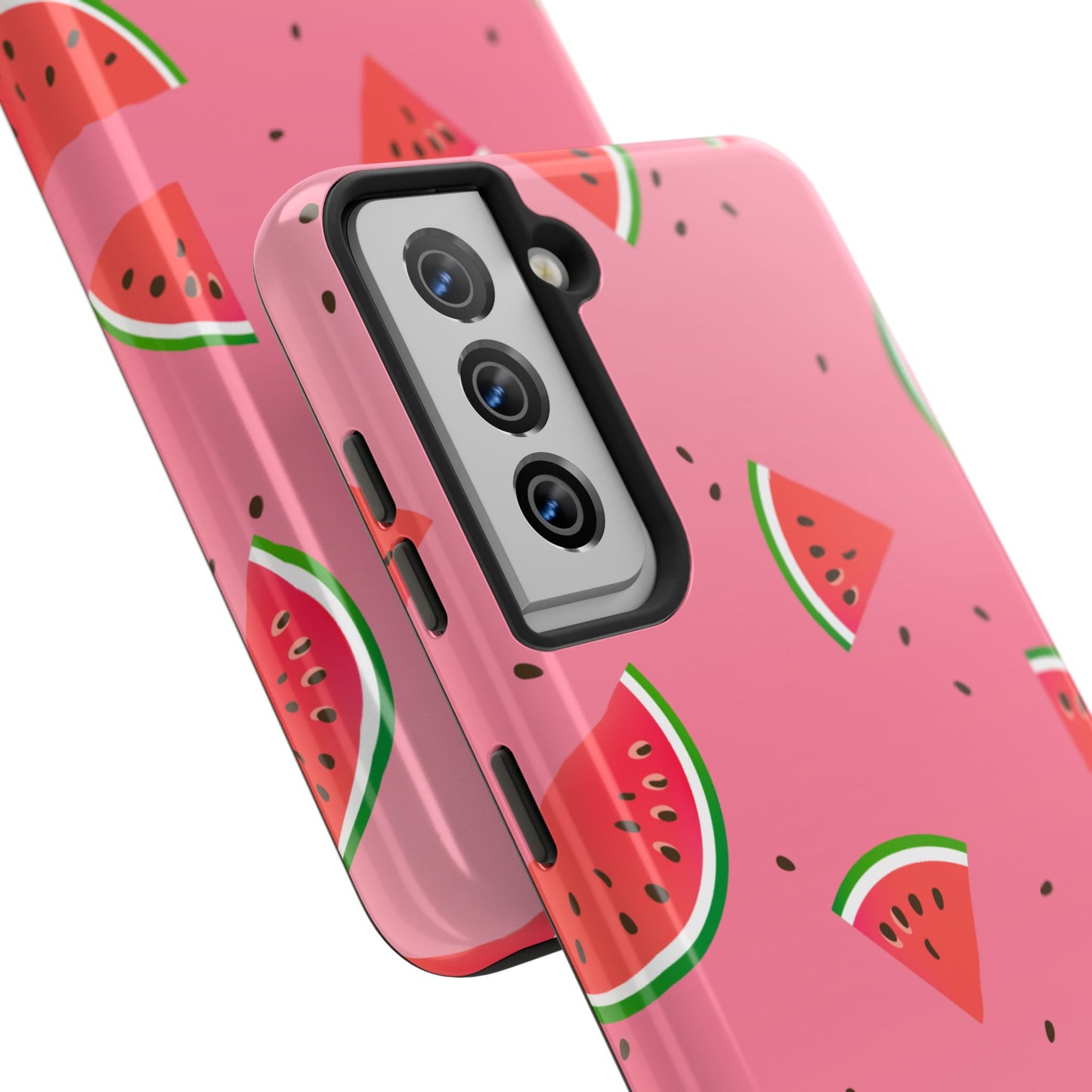Pink and Red Gradient Watermelon Tough Phone Case | Food
