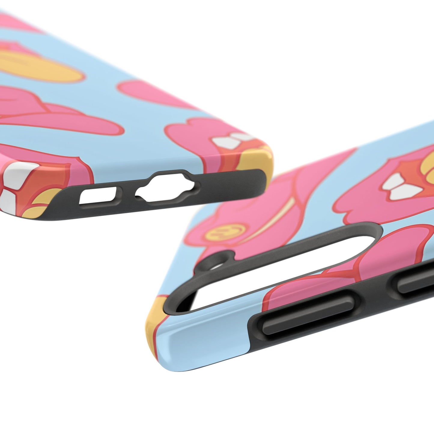 Preppy Cowboy Hat & Hot Lips Pattern (Version 1) Tough Phone Case | Aesthetic