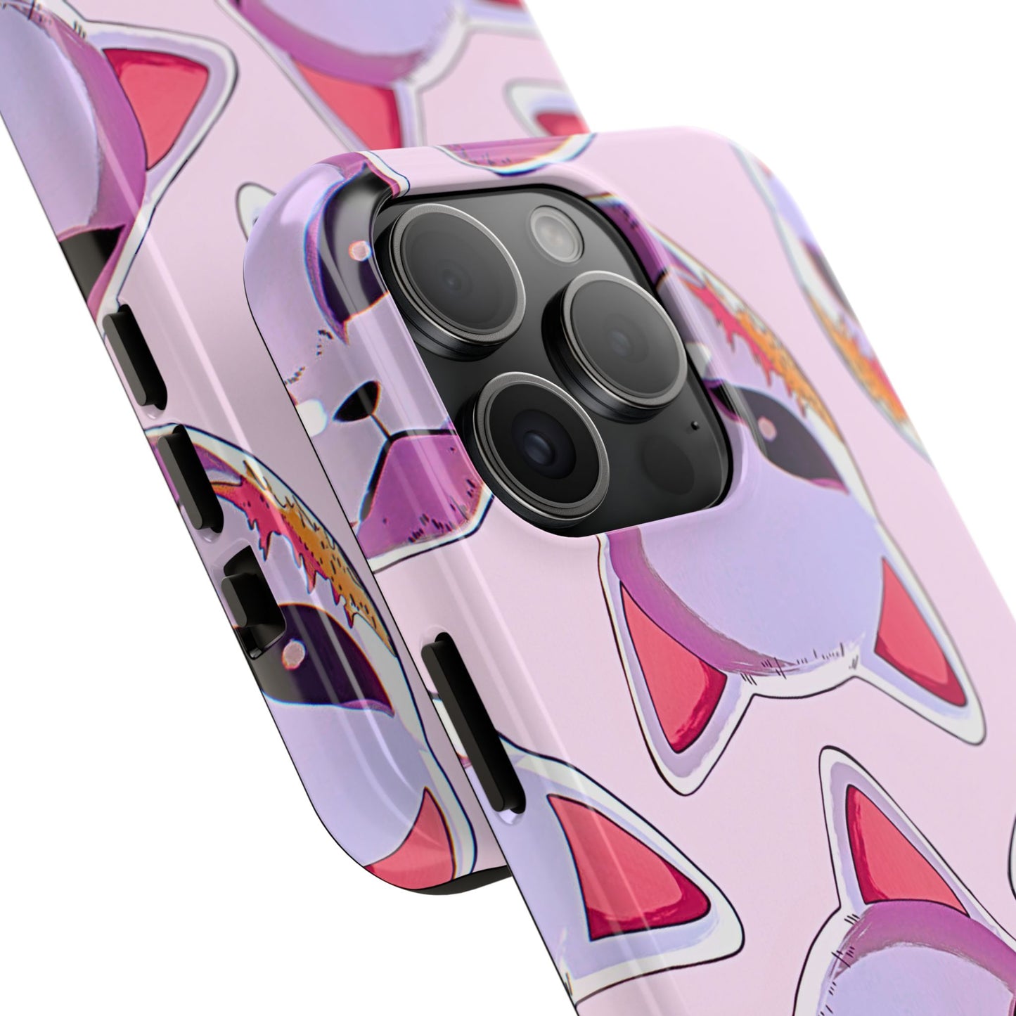 Sabito Fox Mask Pattern Tough Phone Case | Anime - Demon Slayer