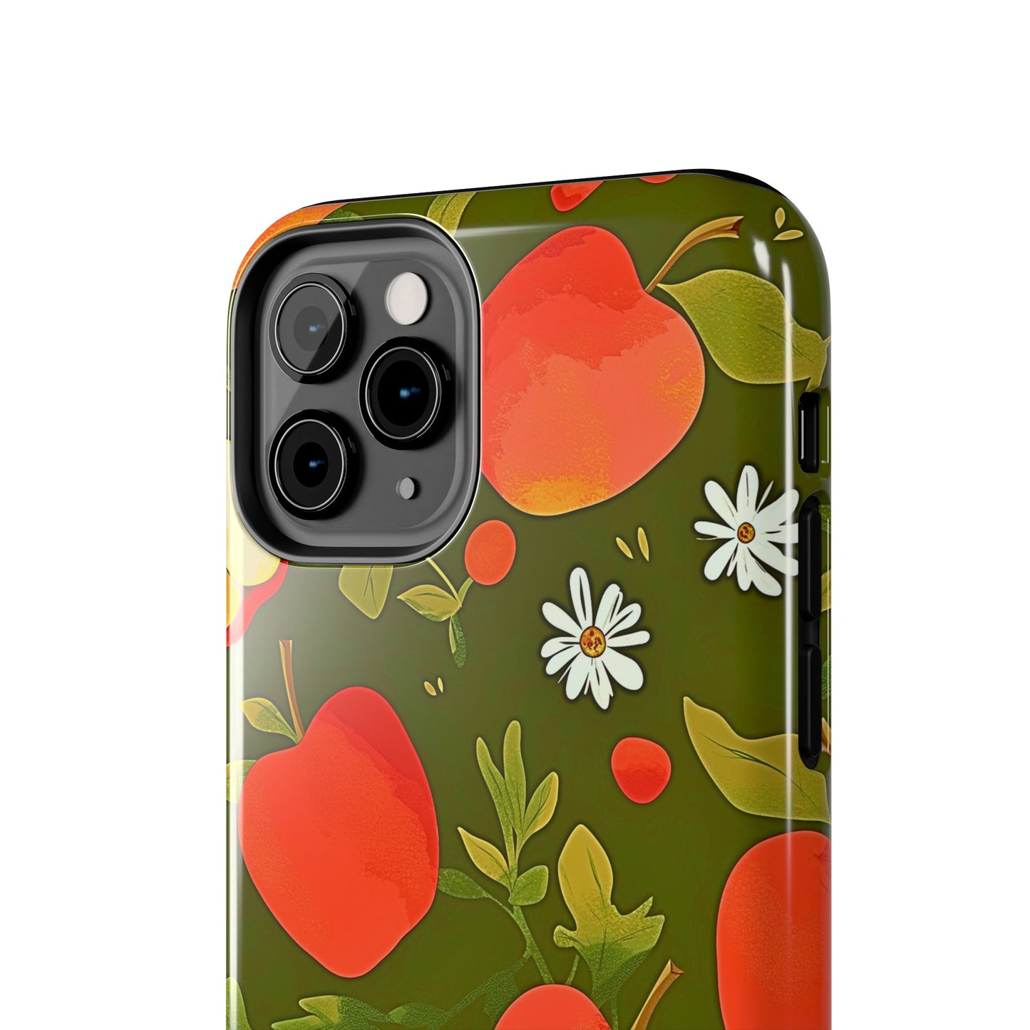 Apple & Berry Garden Pattern Style Tough Phone Case/Cover | Aesthetic