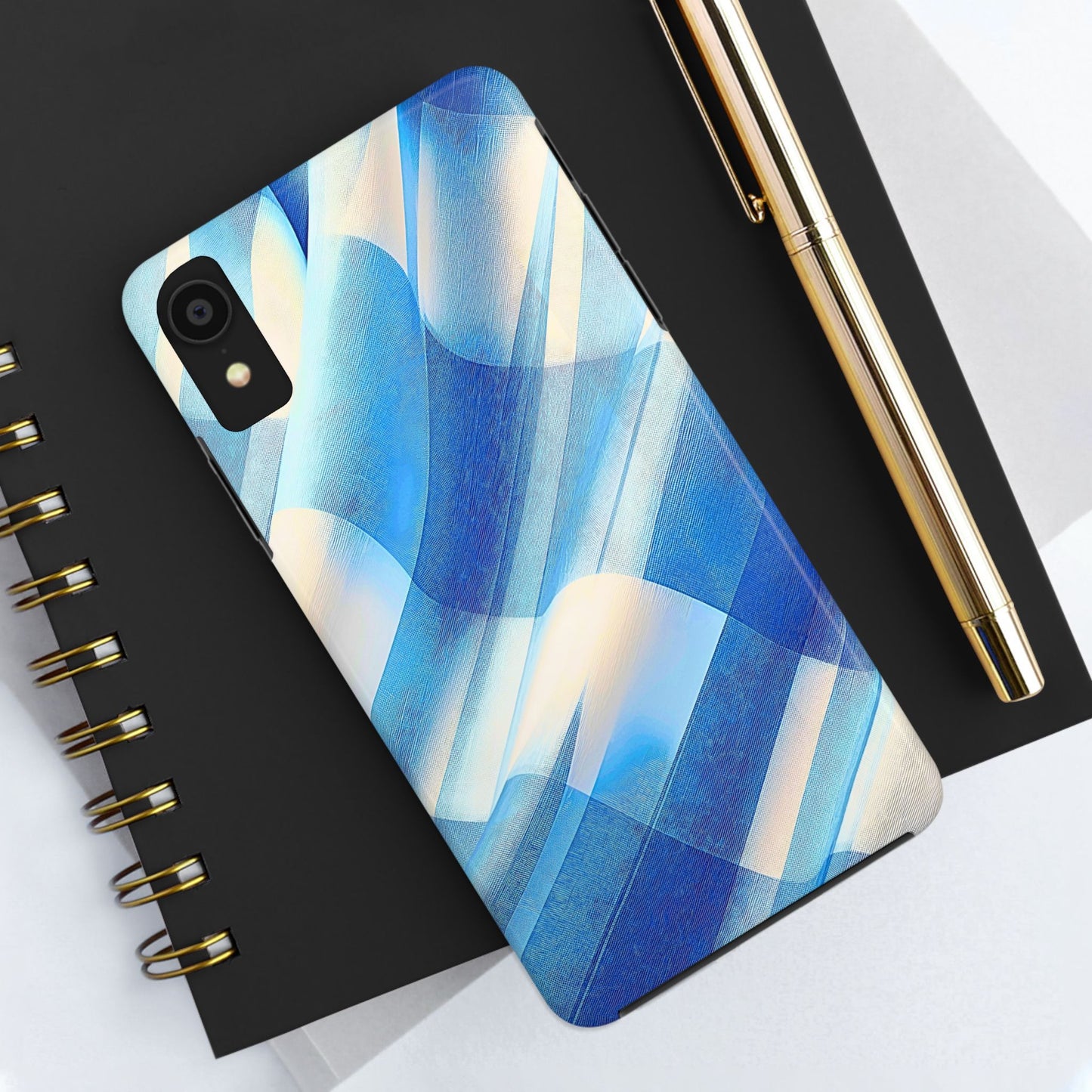 Pastel Plaid Pattern Clean Tough Phone Case | Aesthetic