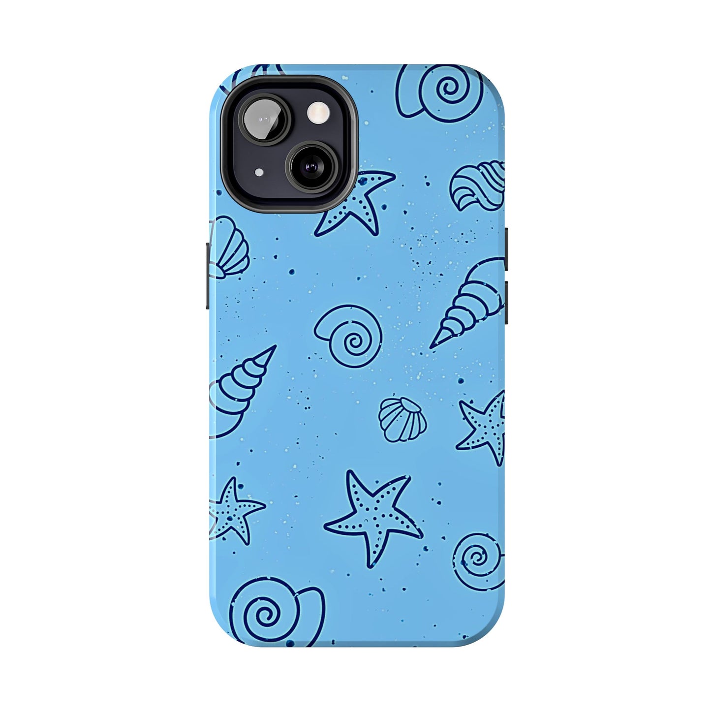 Funda resistente para teléfono Shells azul claro | Estética