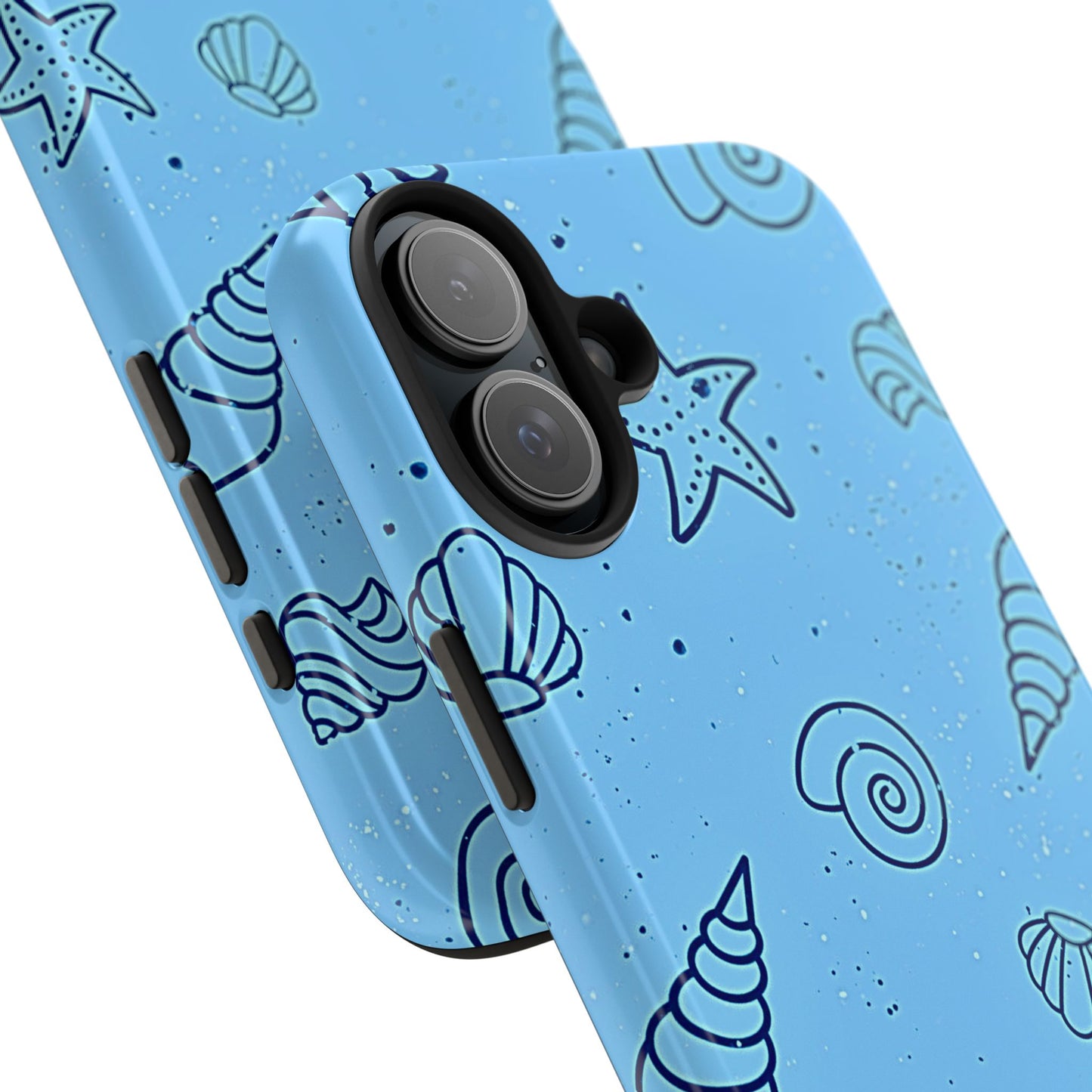 Funda resistente para teléfono Shells azul claro | Estética