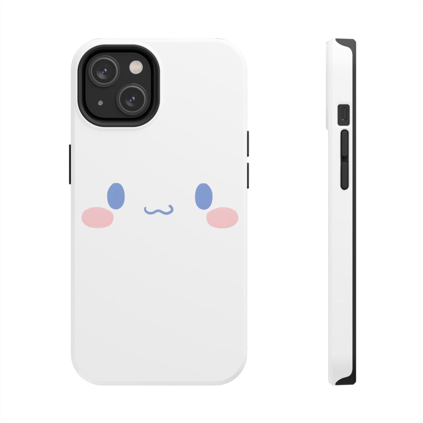 Sanrio Cinnamoroll Cute Face Pastel Kawaii Minimal Tough Phone Case | Cartoons