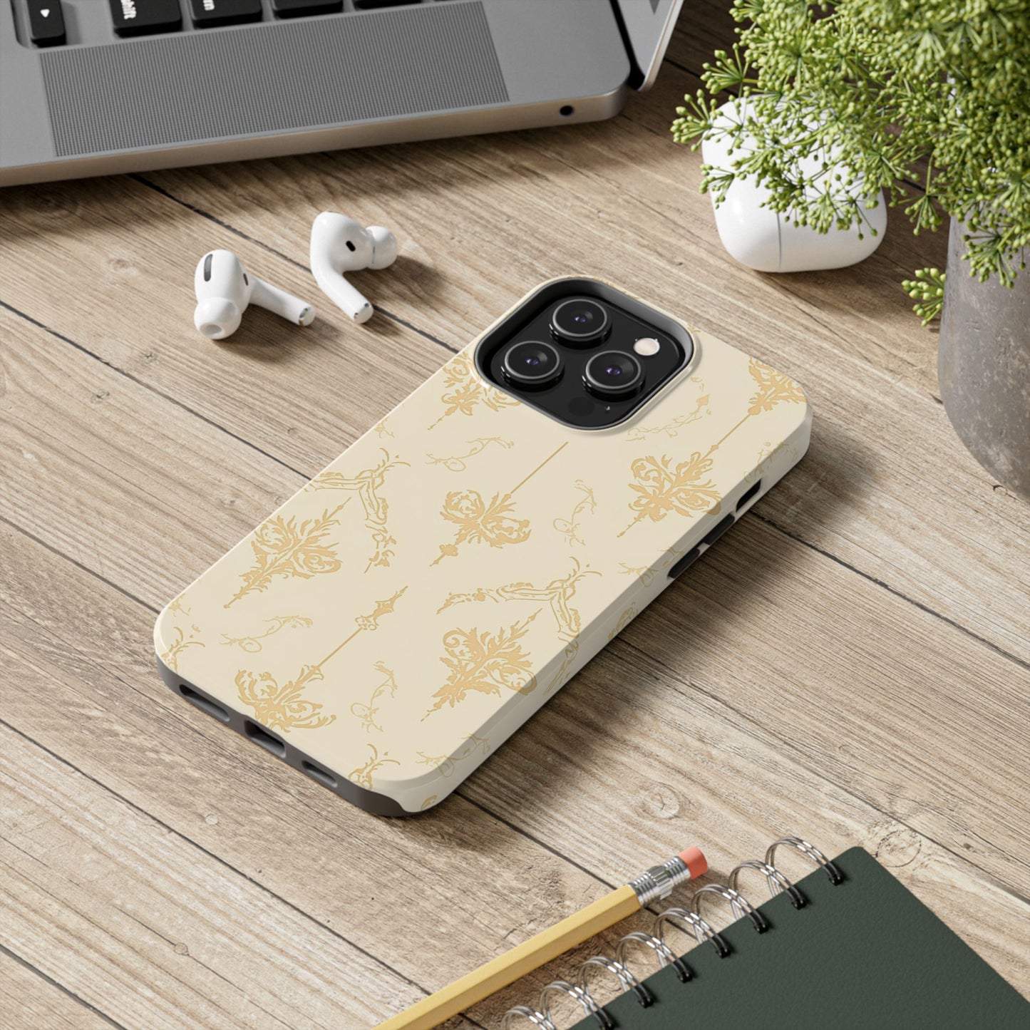 Vintage Classic Ornament Pattern Tough Phone Case | Aesthetic