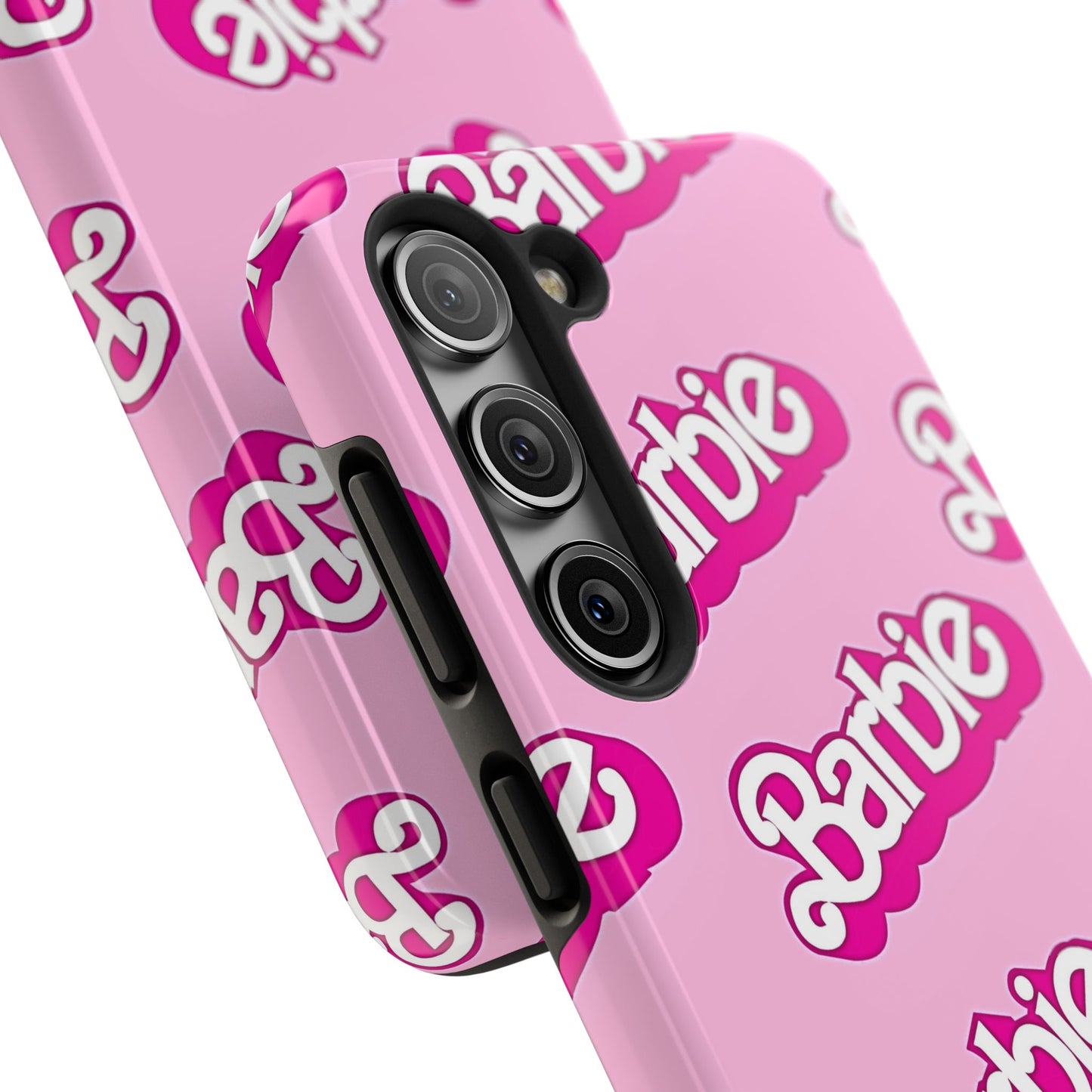 Retro Style Barbie Logo Pattern Tough Phone Case/Cover | Aesthetic