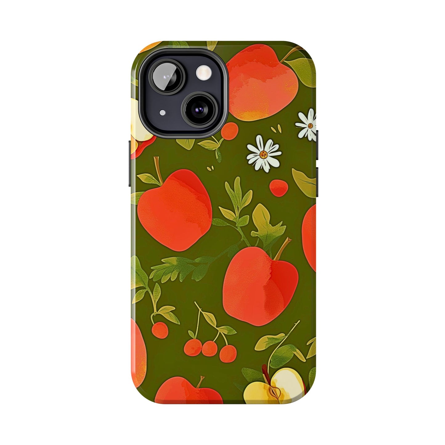Apple & Berry Garden Pattern Style Tough Phone Case/Cover | Aesthetic