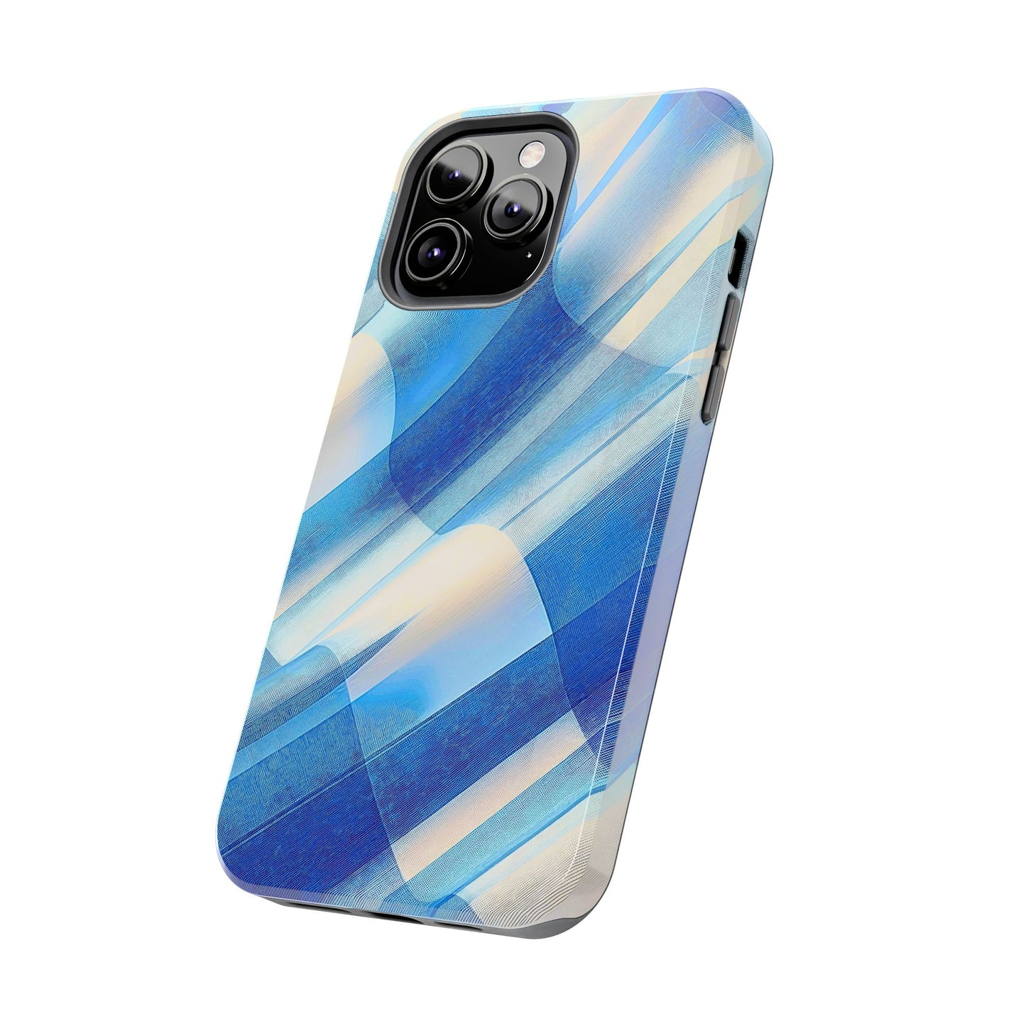 Pastel Plaid Pattern Clean Tough Phone Case | Aesthetic