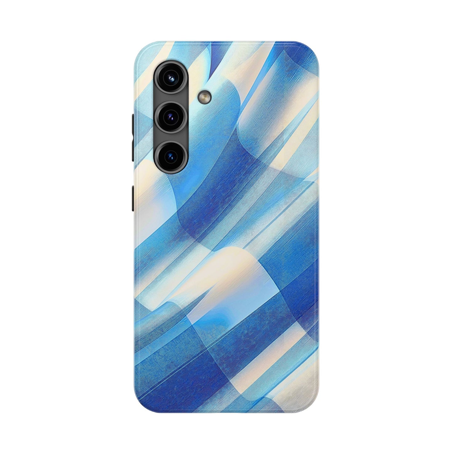 Pastel Plaid Pattern Clean Tough Phone Case | Aesthetic