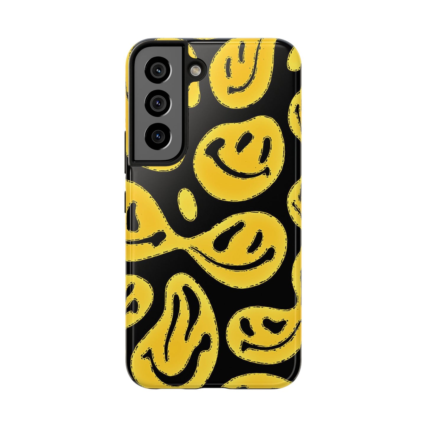 Colorful Trippy Smiley Face (Version 1) Tough Phone Case | Aesthetic