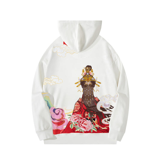 KH9241 Queen Himiko Embroidery Hoodie