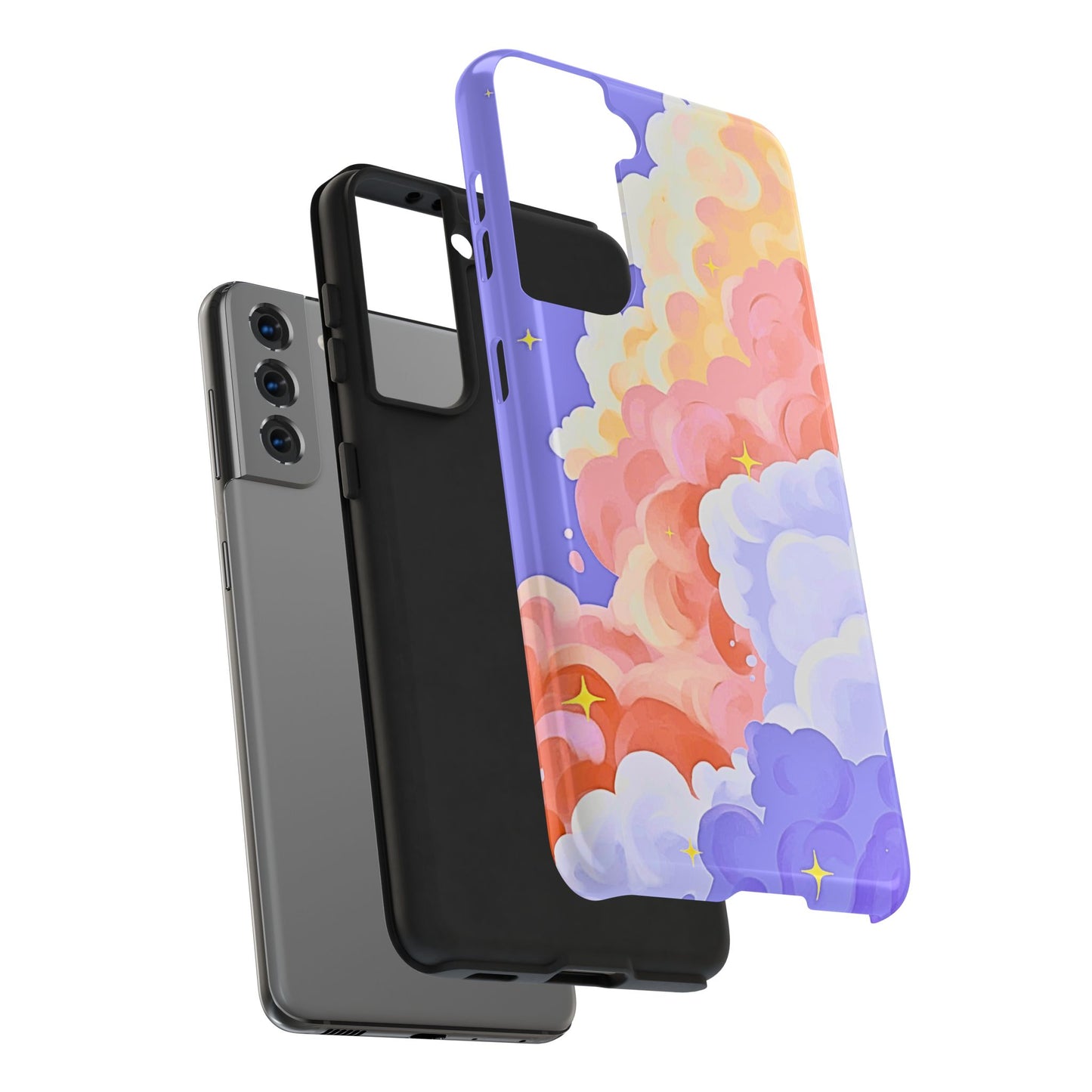 Dream Colored Clouds Style Tough Phone Case | Aesthetic