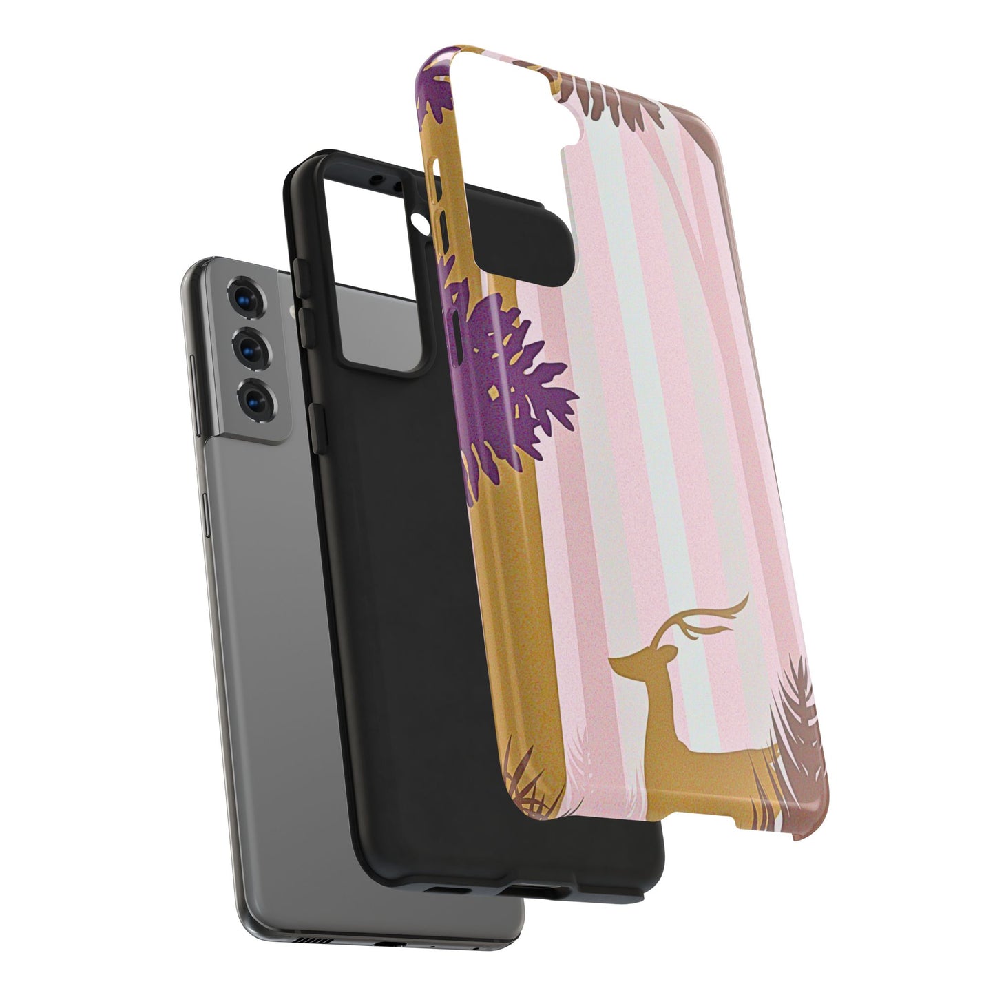 Abstract Forest Tough Phone Case | Aesthetic