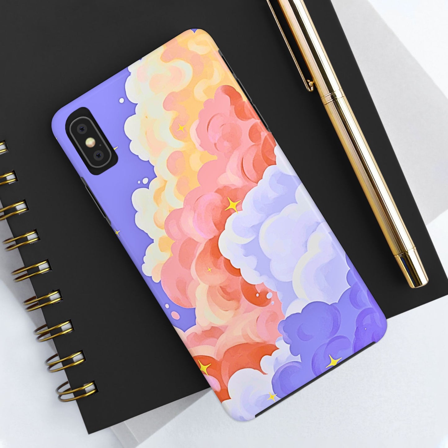 Dream Colored Clouds Style Tough Phone Case | Aesthetic