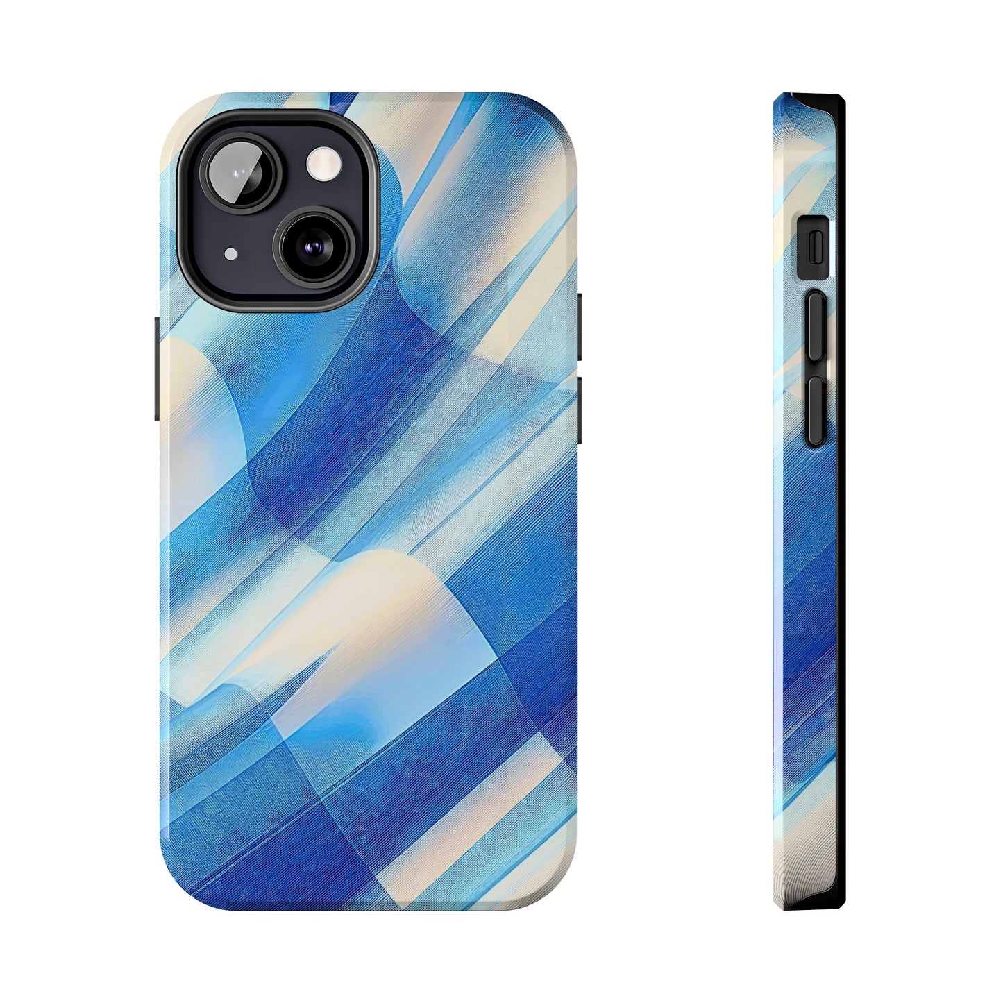 Pastel Plaid Pattern Clean Tough Phone Case | Aesthetic